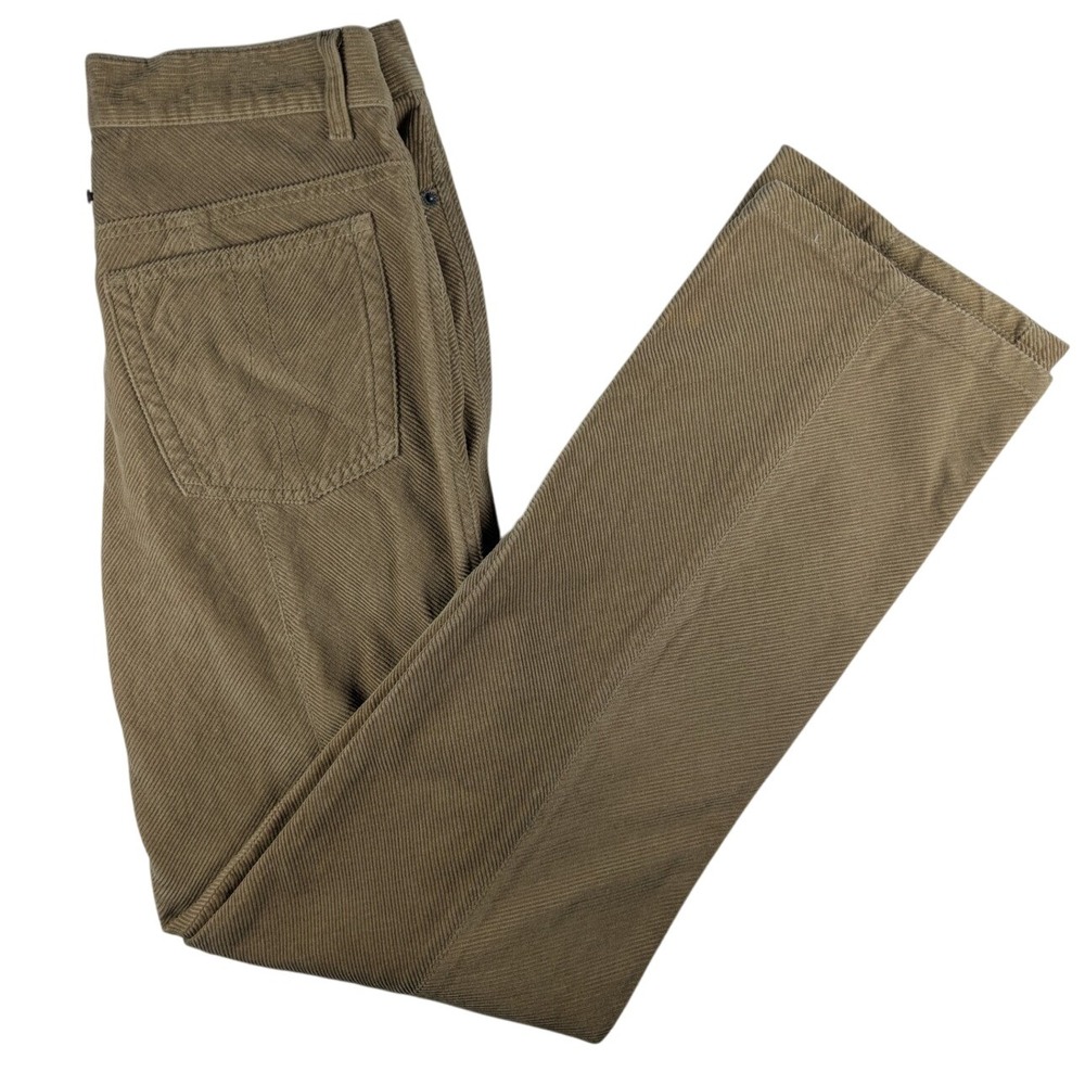 Vtg Moschino Jeans Uomo Corduroy Pants Mens‎ Sz 32x33 Tan Casual Trousers (Rare)